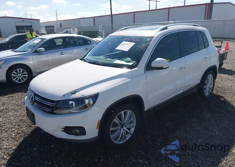 2014 Volkswagen Tiguan Sel from USA, damaged, VIN WVGAV3AX4EW545525